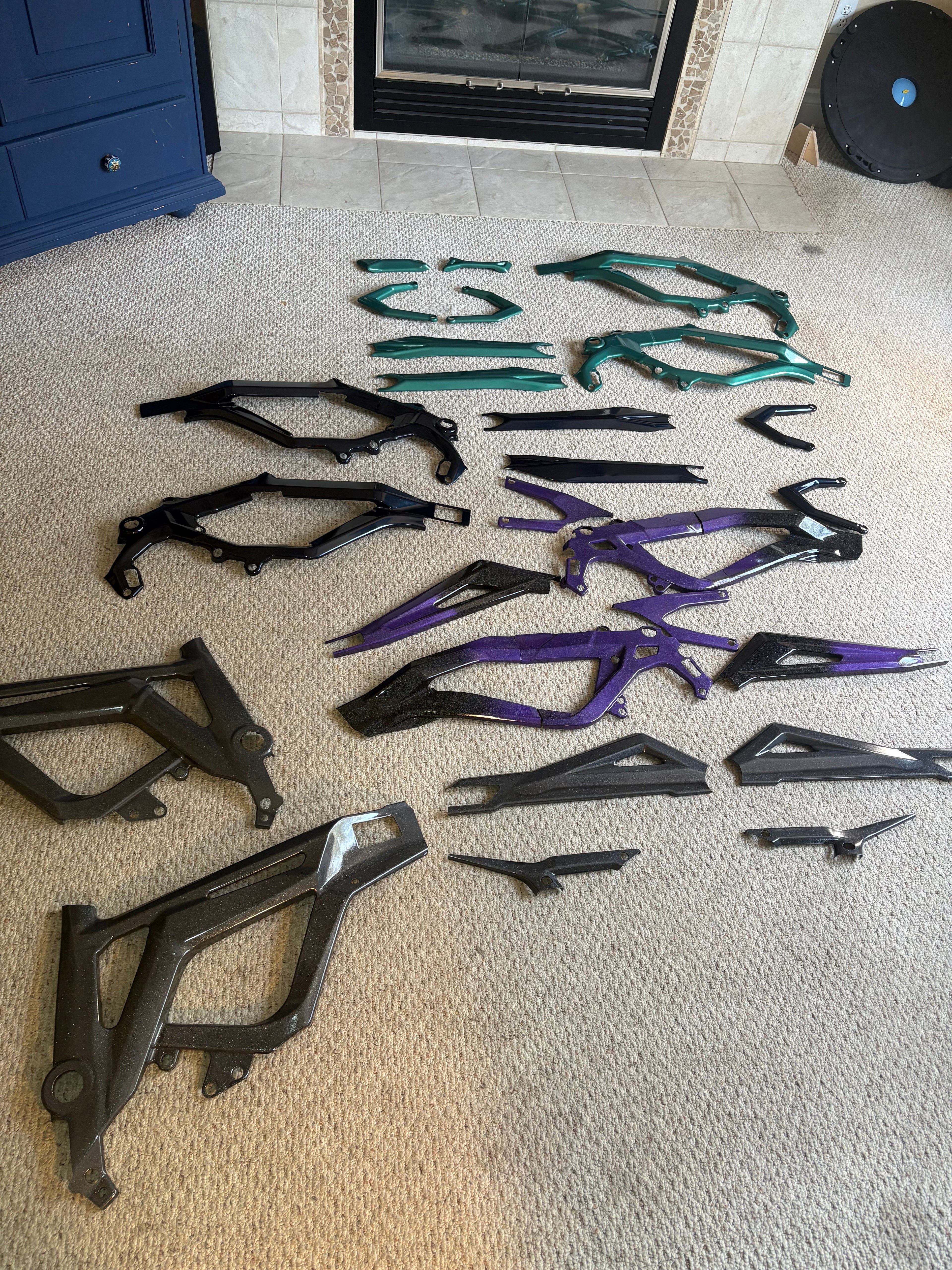 Surron lbx (professional painted) frame guard
